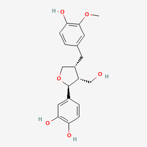 molecular formula C19H22O6 B1249438 Taxiresinol 