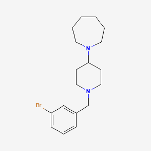 1-[1-(3-Bromobenzyl)piperidin-4-yl]azepane