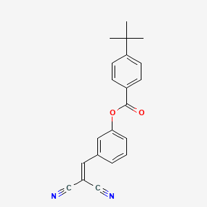 3-(2,2-Dicyanoethenyl)phenyl 4-tert-butylbenzoate