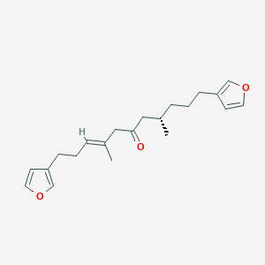 molecular formula C21H28O3 B1249471 Dihydrofurospongin-2 