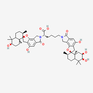 molecular formula C52H70N2O11 B1249501 Stachybocin C 