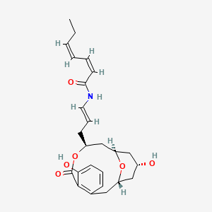 molecular formula C25H31NO6 B1249504 apicularen A 