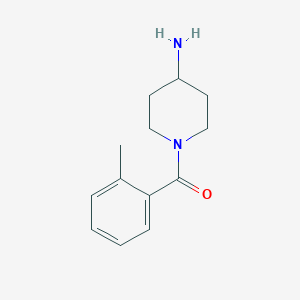 1-(2-Methylbenzoyl)piperidin-4-amine