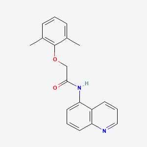 2-(2,6-dimethylphenoxy)-N-(quinolin-5-yl)acetamide