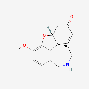 molecular formula C16H17NO3 B1249531 N-Demethylnarwedine 