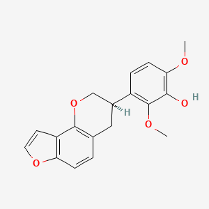 molecular formula C19H18O5 B1249536 Smiranicin 