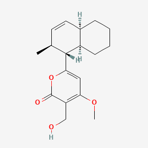 molecular formula C18H24O4 B1249537 Solanapyrone B 