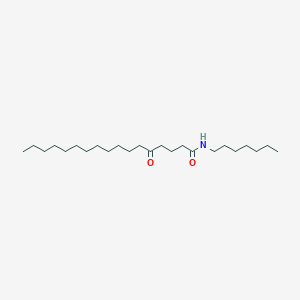 N-heptyl-5-oxoheptadecanamide