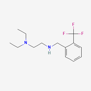 N,N-diethyl-N'-[2-(trifluoromethyl)benzyl]ethane-1,2-diamine