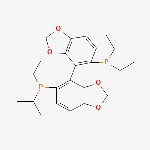 (R)-5,5'-Bis(diisopropylphosphino)-4,4'-bibenzo[d][1,3]dioxole