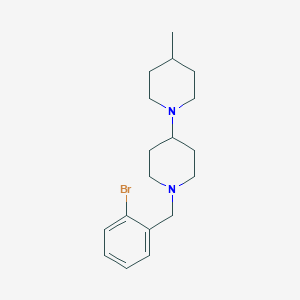 1'-(2-Bromobenzyl)-4-methyl-1,4'-bipiperidine