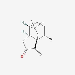molecular formula C15H22O B1249575 软木香酮 