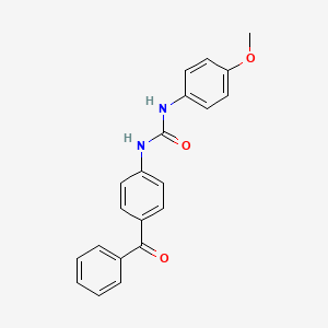 1-(4-Methoxyphenyl)-3-[4-(phenylcarbonyl)phenyl]urea