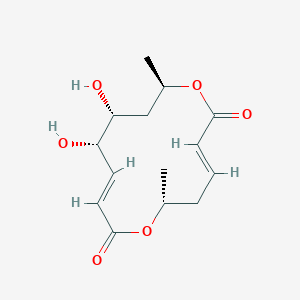 molecular formula C14H20O6 B1249577 10-表-收集二醇 