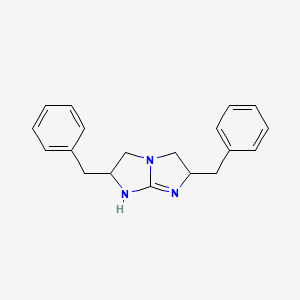 2,6-dibenzyl-1H,2H,3H,5H,6H-[1,3]diazolo[1,2-a]imidazole