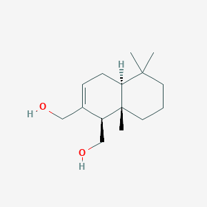 molecular formula C15H26O2 B1249602 Drimendiol CAS No. 34437-62-2