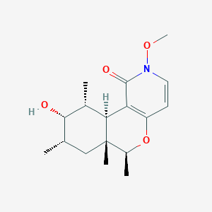 molecular formula C17H25NO4 B1249614 Cordypyridone D 