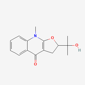 molecular formula C15H17NO3 B1249625 Isoplatydesmine 