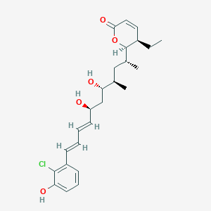 molecular formula C25H33ClO5 B1249632 Bitungolide B 