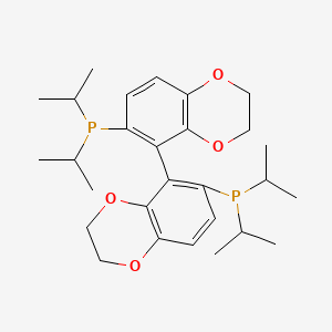 (R)-6,6'-Bis(diisopropylphosphino)-2,2',3,3'-tetrahydro-5,5'-bibenzo[b][1,4]dioxine