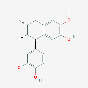 molecular formula C20H24O4 B1249648 异瓜叶素 CAS No. 78341-26-1