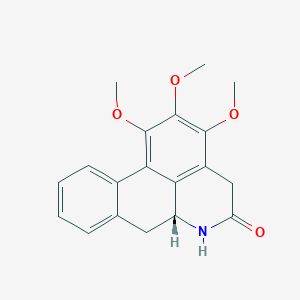 molecular formula C19H19NO4 B1249650 1,2,3-三甲氧基-5-氧代诺拉吡啶 