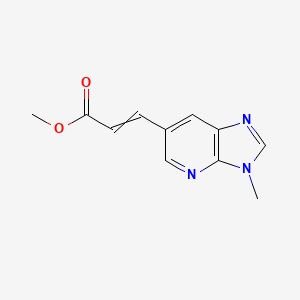 Methyl 3-{3-methylimidazo[4,5-b]pyridin-6-yl}prop-2-enoate