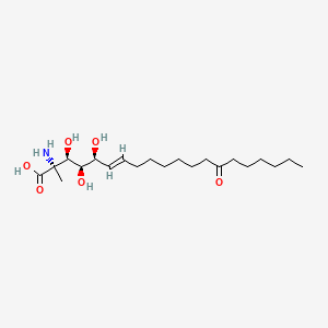 molecular formula C21H39NO6 B1249654 Sphingofungin F 