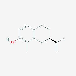 molecular formula C14H18O B1249655 齿草酚 