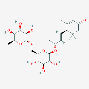 molecular formula C25H40O11 B1249658 Eriojaposide B 