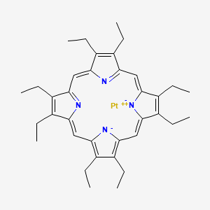 molecular formula C36H44N4Pt B12496583 Platinum octaethylporphyrin 