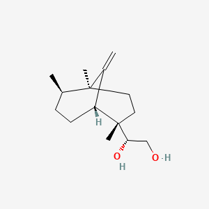 molecular formula C15H26O2 B1249661 Trifarienol B 