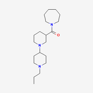 Azepan-1-yl(1'-propyl-1,4'-bipiperidin-3-yl)methanone