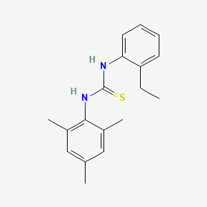 1-(2-Ethylphenyl)-3-(2,4,6-trimethylphenyl)thiourea