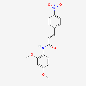 N-(2,4-Dimethoxyphenyl)-3-(4-nitrophenyl)-2-propenamide