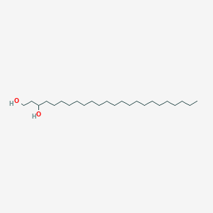 molecular formula C24H50O2 B1249692 四十八烷-1,3-二醇 