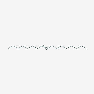 molecular formula C17H34 B12496959 Heptadec-8-ene 