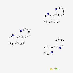 1,10-Phenanthroline;2-pyridin-2-ylpyridine;ruthenium(2+);chloride