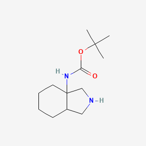 tert-Butyl octahydro-1H-isoindol-3a-ylcarbamate