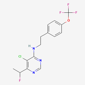 molecular formula C15H14ClF4N3O B1249704 Flufenerim CAS No. 170015-32-4