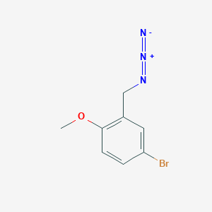 2-(Azidomethyl)-4-bromo-1-methoxybenzene