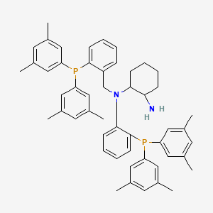 Rel-(1S,2S)-N,N-Bis{2-[bis(3,5-dimethylphenyl)phosphino]benzyl}cyclohexane-1,2-diamine