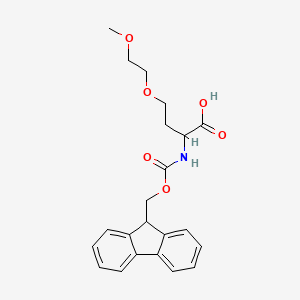 2-{[(9H-fluoren-9-ylmethoxy)carbonyl]amino}-4-(2-methoxyethoxy)butanoic acid