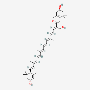 molecular formula C40H56O4 B1249711 Siphonaxanthin 