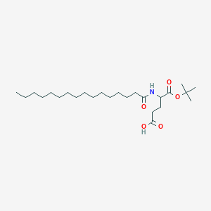 5-(Tert-butoxy)-4-hexadecanamido-5-oxopentanoic acid