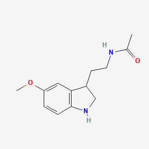 N-[2-(5-Methoxy-3-indolinyl)ethyl]acetamide