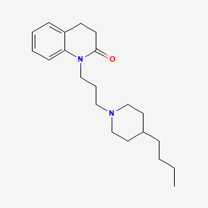 1-[3-(4-Butylpiperidin-1-yl)propyl]-3,4-dihydroquinolin-2-one