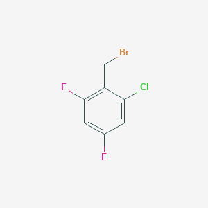 2-(Bromomethyl)-1-chloro-3,5-difluorobenzene