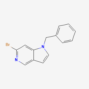 1-Benzyl-6-bromo-1H-pyrrolo[3,2-c]pyridine