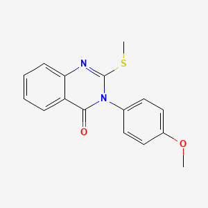 3-(4-methoxyphenyl)-2-(methylsulfanyl)quinazolin-4(3H)-one